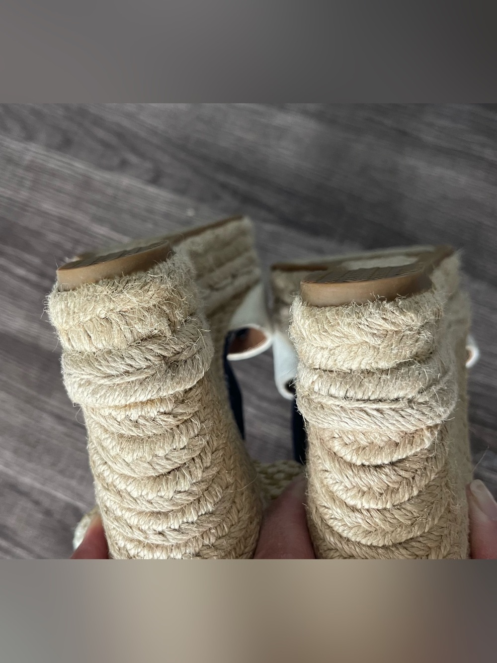 Coach Fern Ankle-tie Espadrille Wedge Sandals - Picture 14 of 16